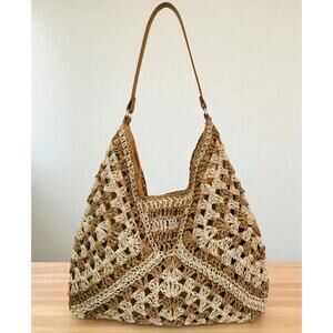 Commense Woven Straw Shoulder Bag – New, Never Used